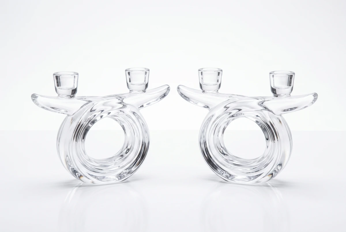Pair of Crystal Chandeliers