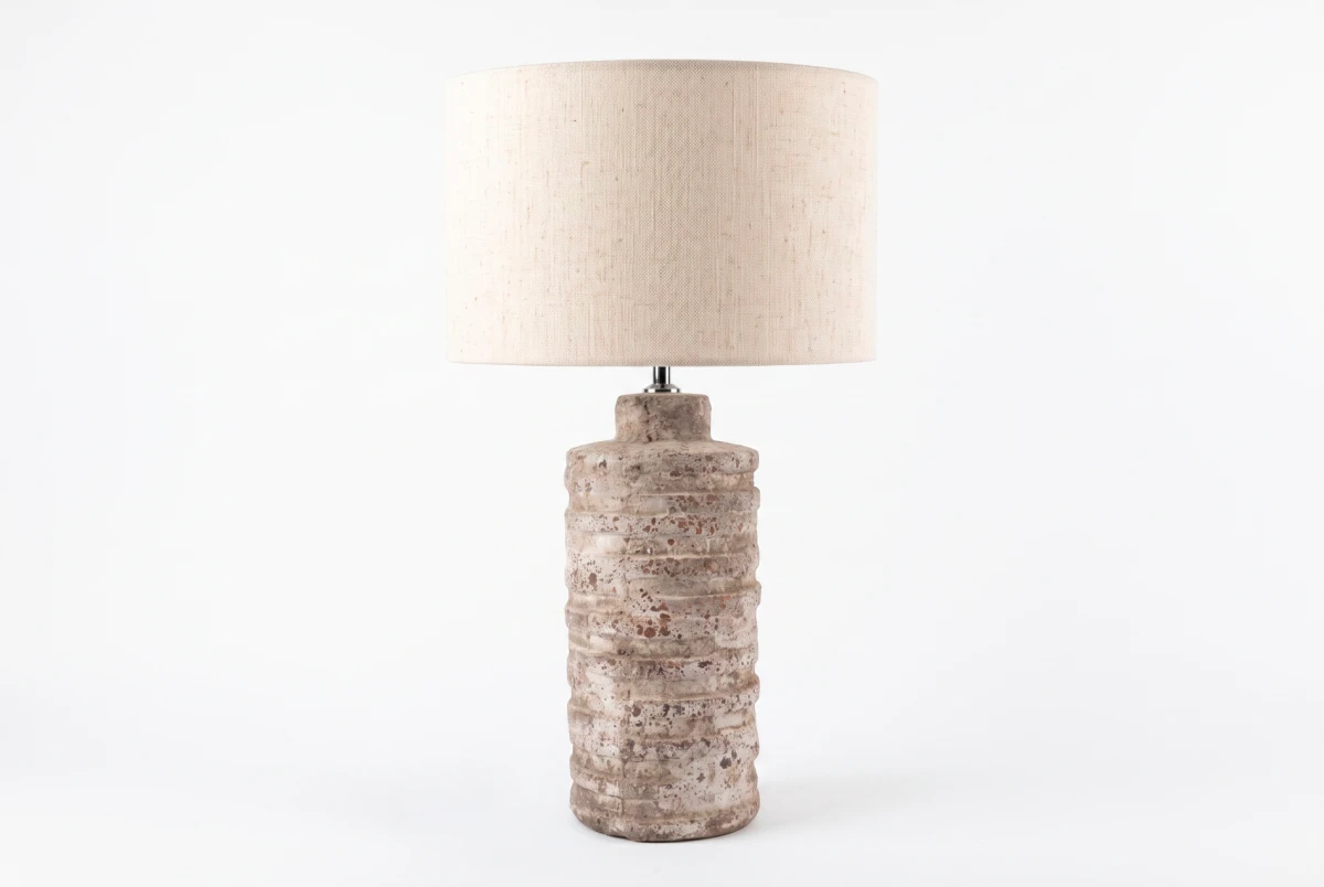TABLE LAMP BASE CONCRETE