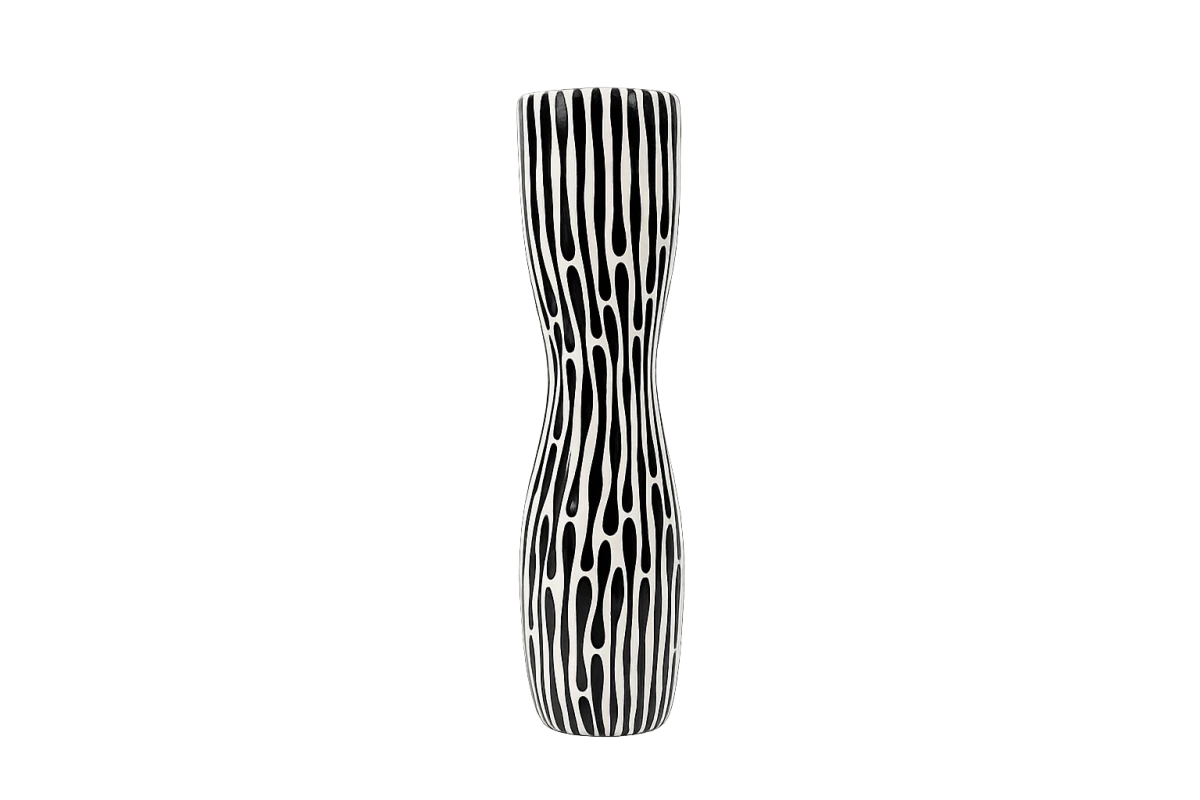 CERAMIC VASE STRIPES