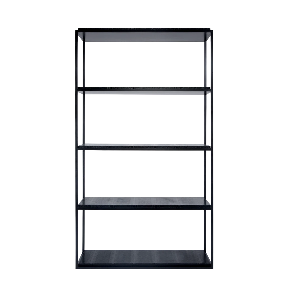 BOOKCASE BLACK IRON