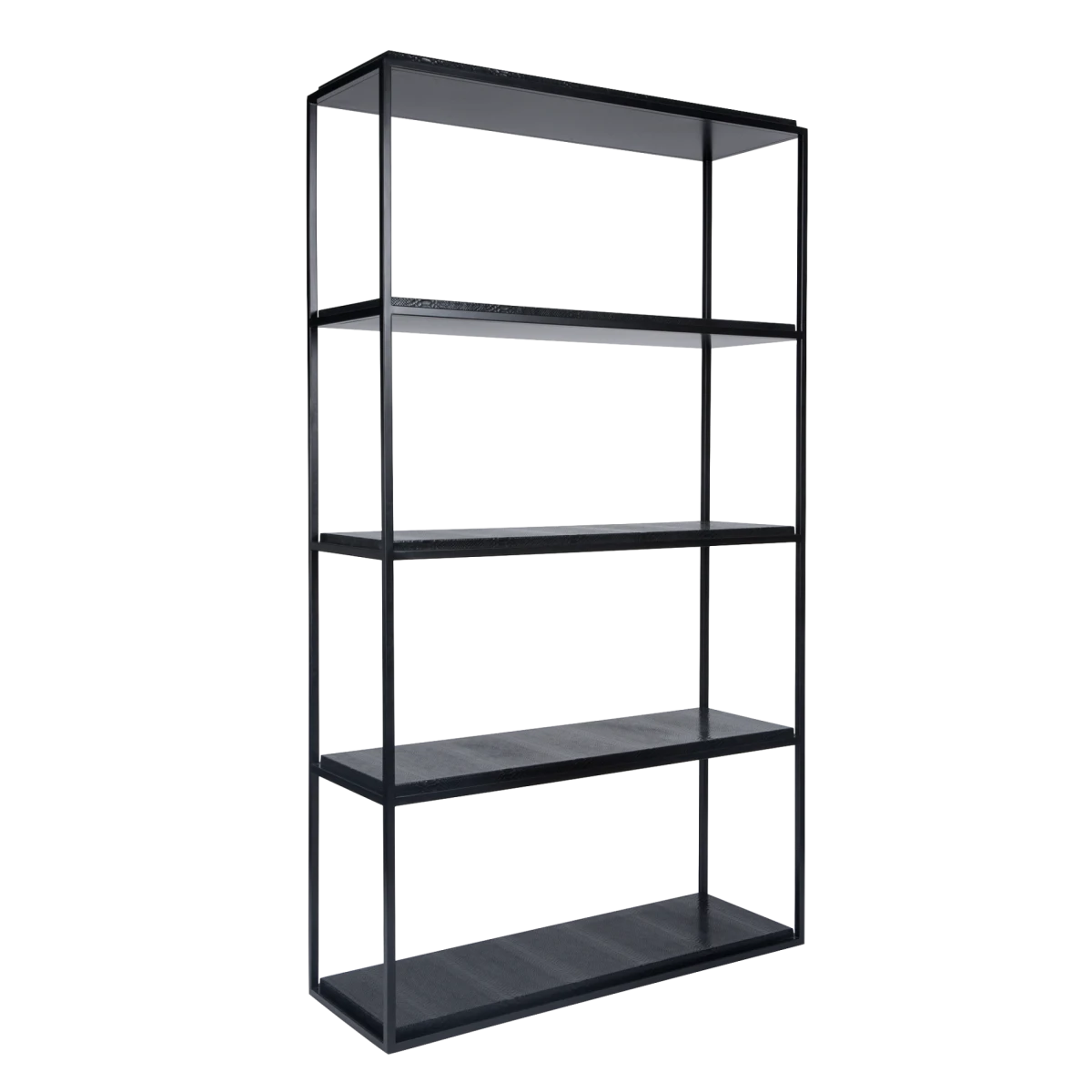 BOOKCASE BLACK IRON