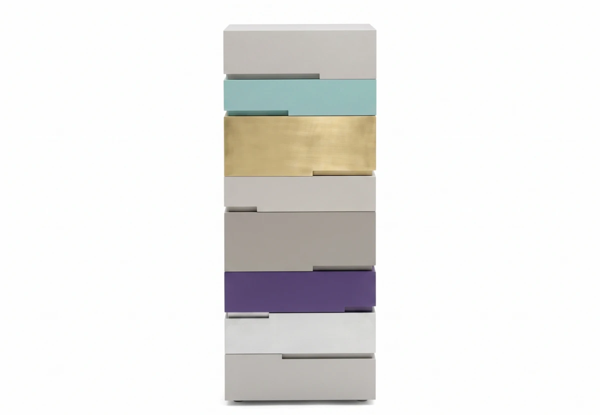 CHEST OF DRAWERS GOLD