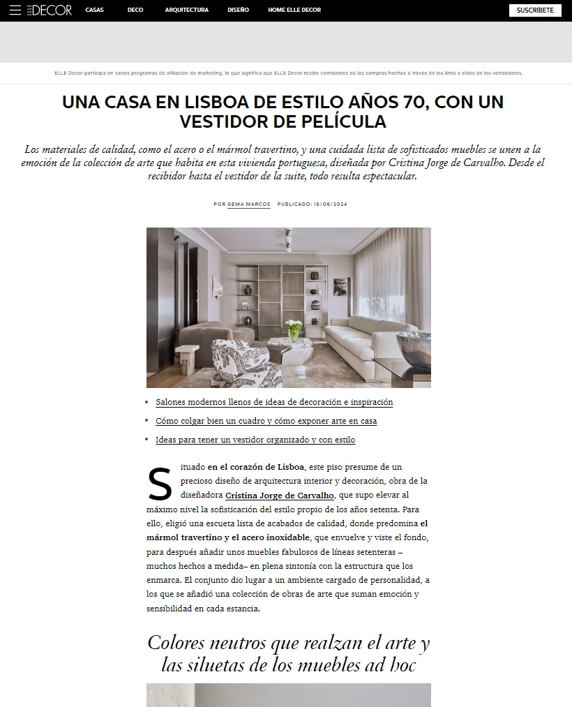 ELLE DECOR ESPANHA