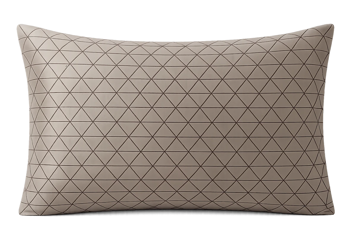 DECORATIVE CUSHION RHOMBUS PATTERN