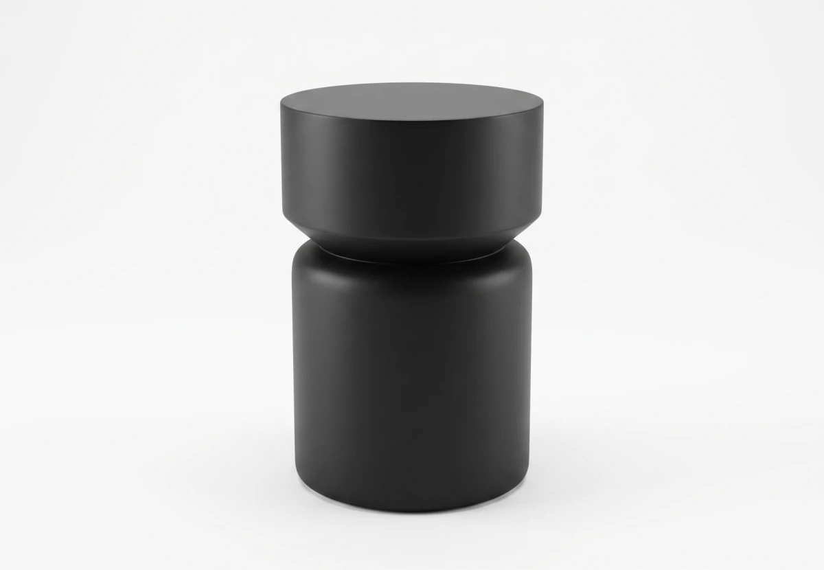 SIDETABLE BLACK MATTE
