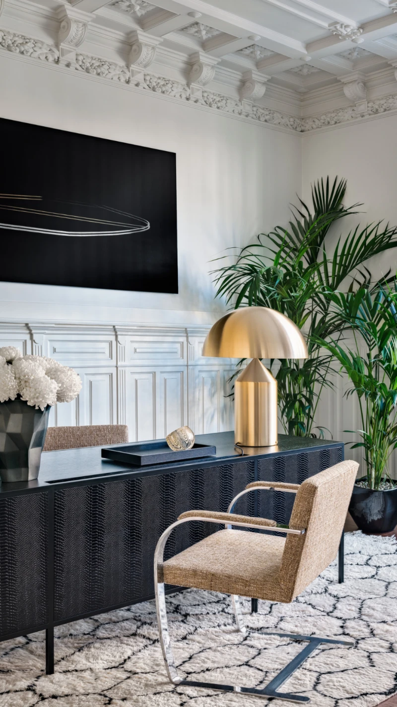 TABLE LAMP OLUCE ATOLLO GOLD