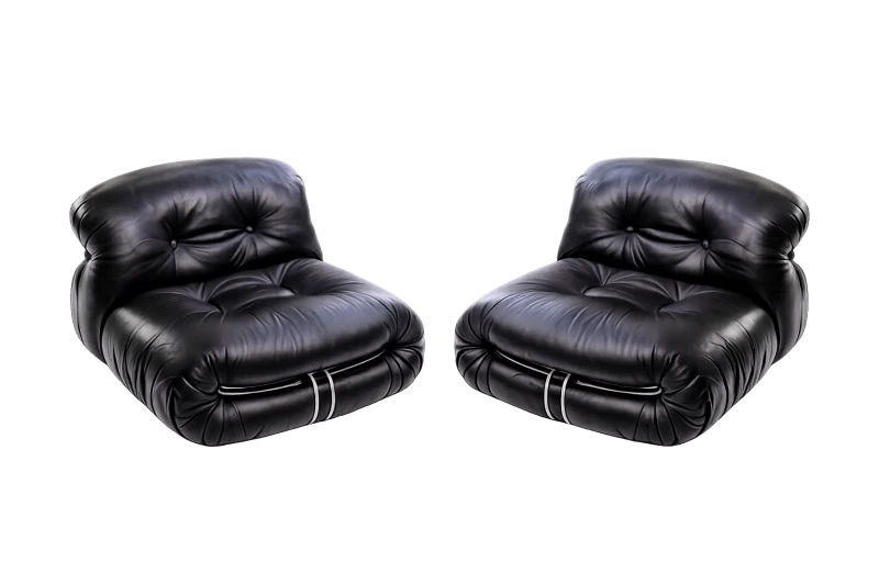 PAIR OF ARMCHAIRS SORIANA