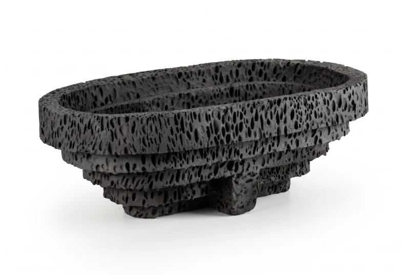 BLACK TRAY PULPO 
