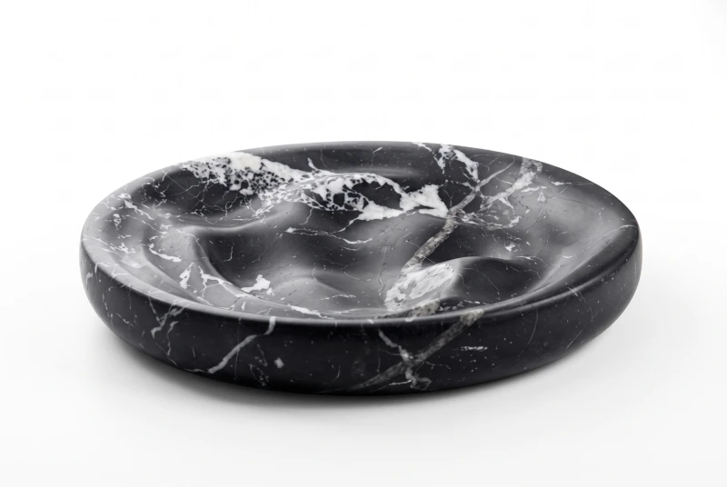 RIPLE MARBLE BOWL HEIN STUDIO