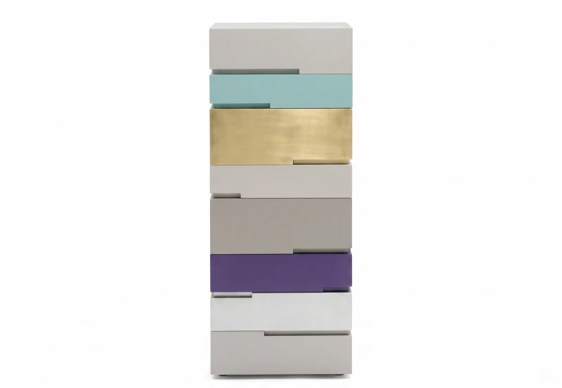 CHEST OF DRAWERS GOLD