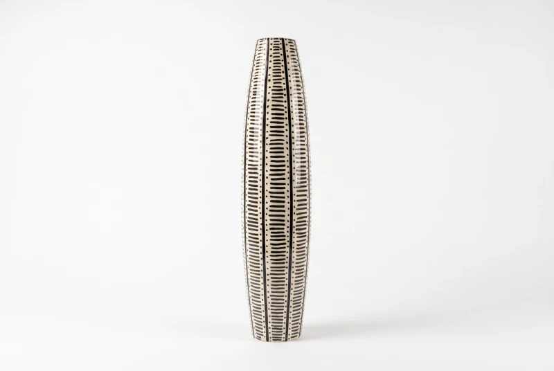 CERAMIC VASE STRIPES
