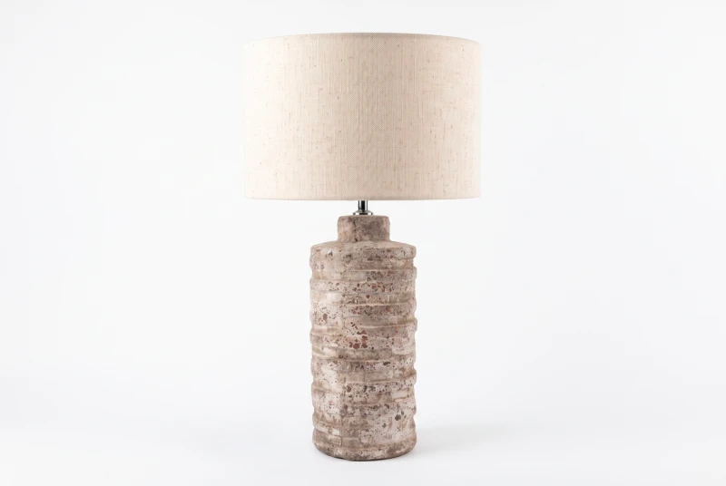 TABLE LAMP BASE CONCRETE