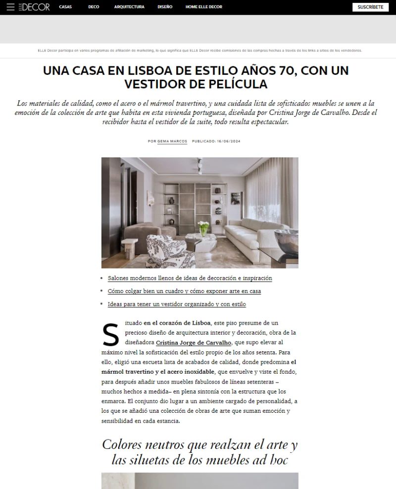 ELLE DECOR ESPANHA