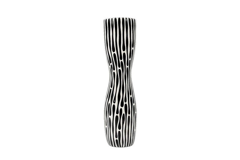 CERAMIC VASE STRIPES
