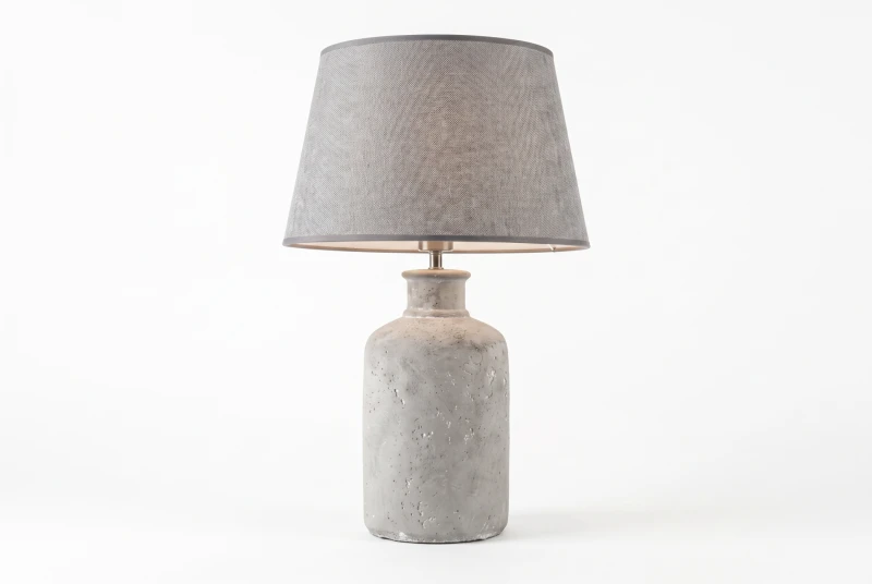 TABLE LAMP BASE CONCRETE