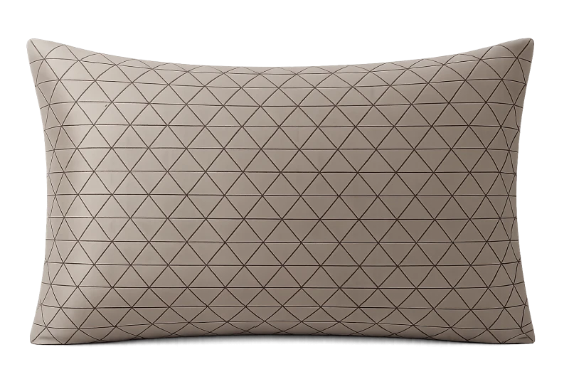 DECORATIVE CUSHION RHOMBUS PATTERN